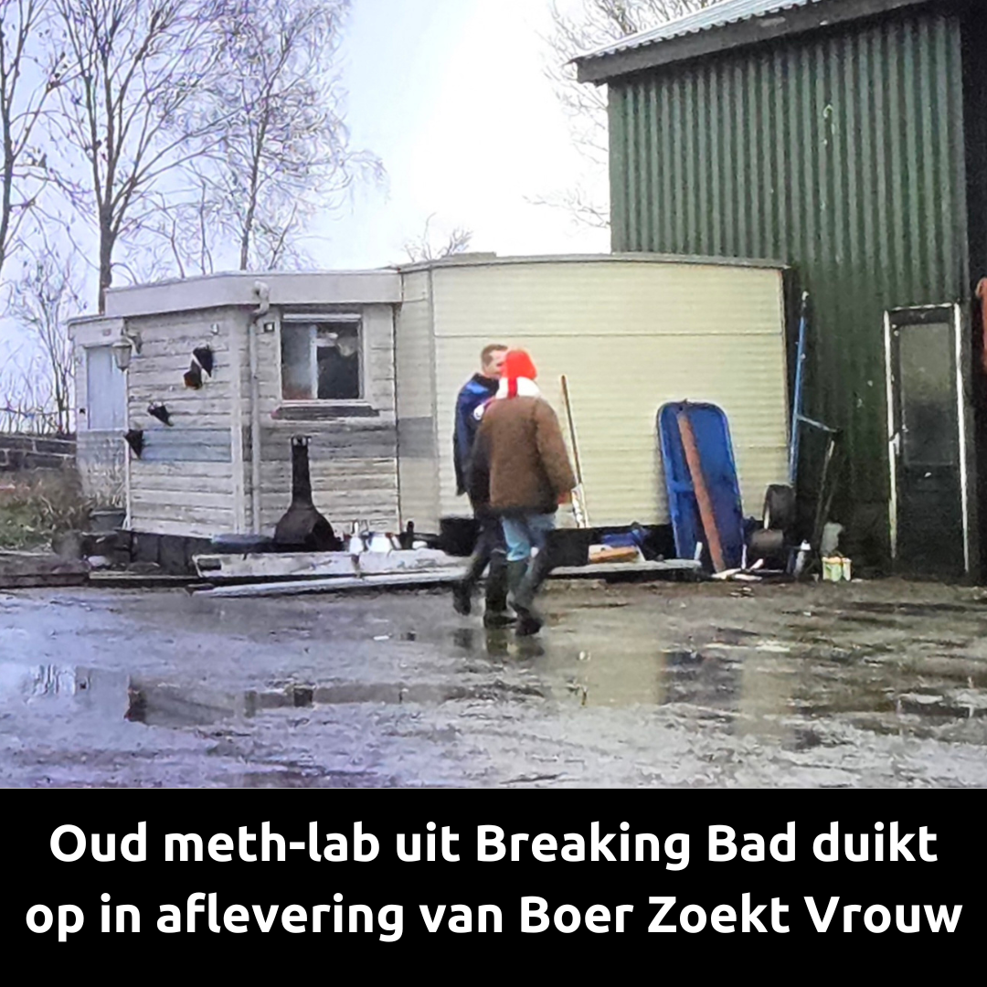 Yvonne loopt met Anne naar zijn rommelschuur