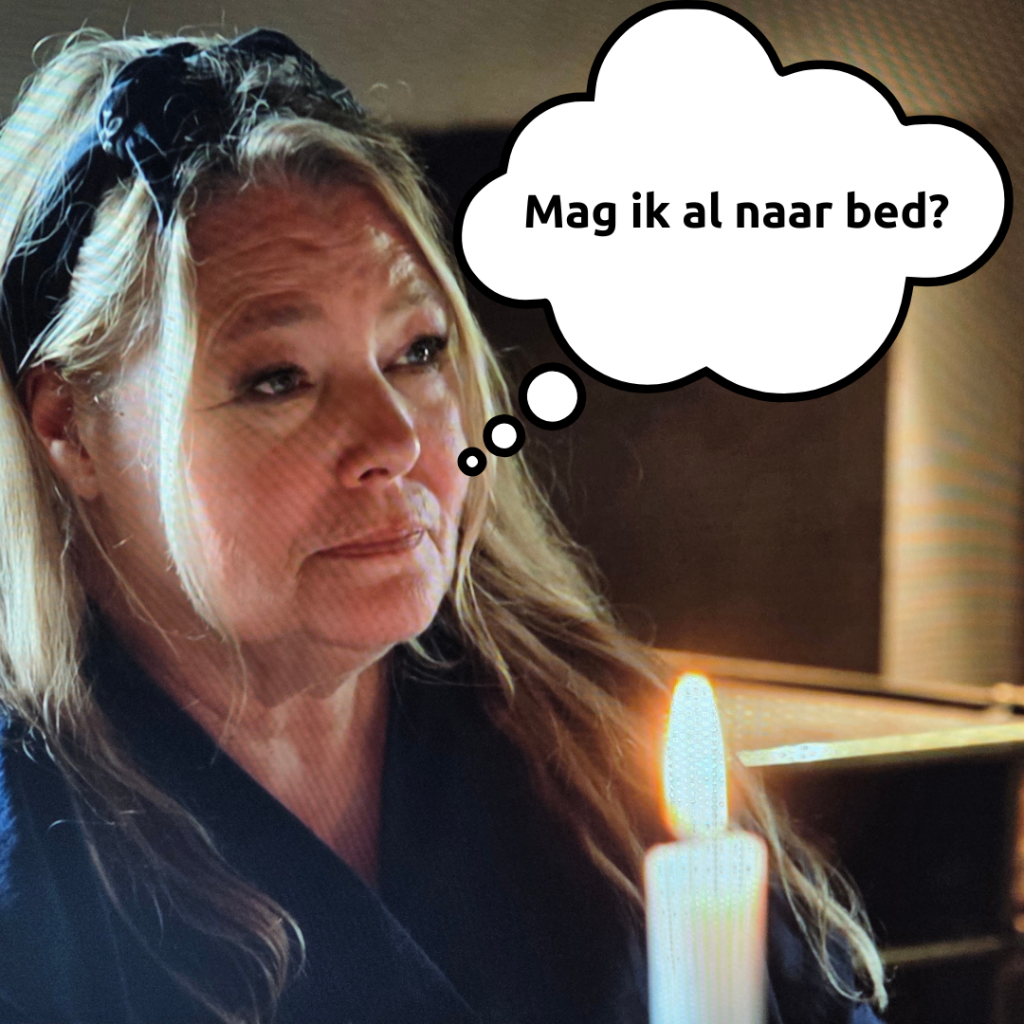 Mireille luistert naar Ton