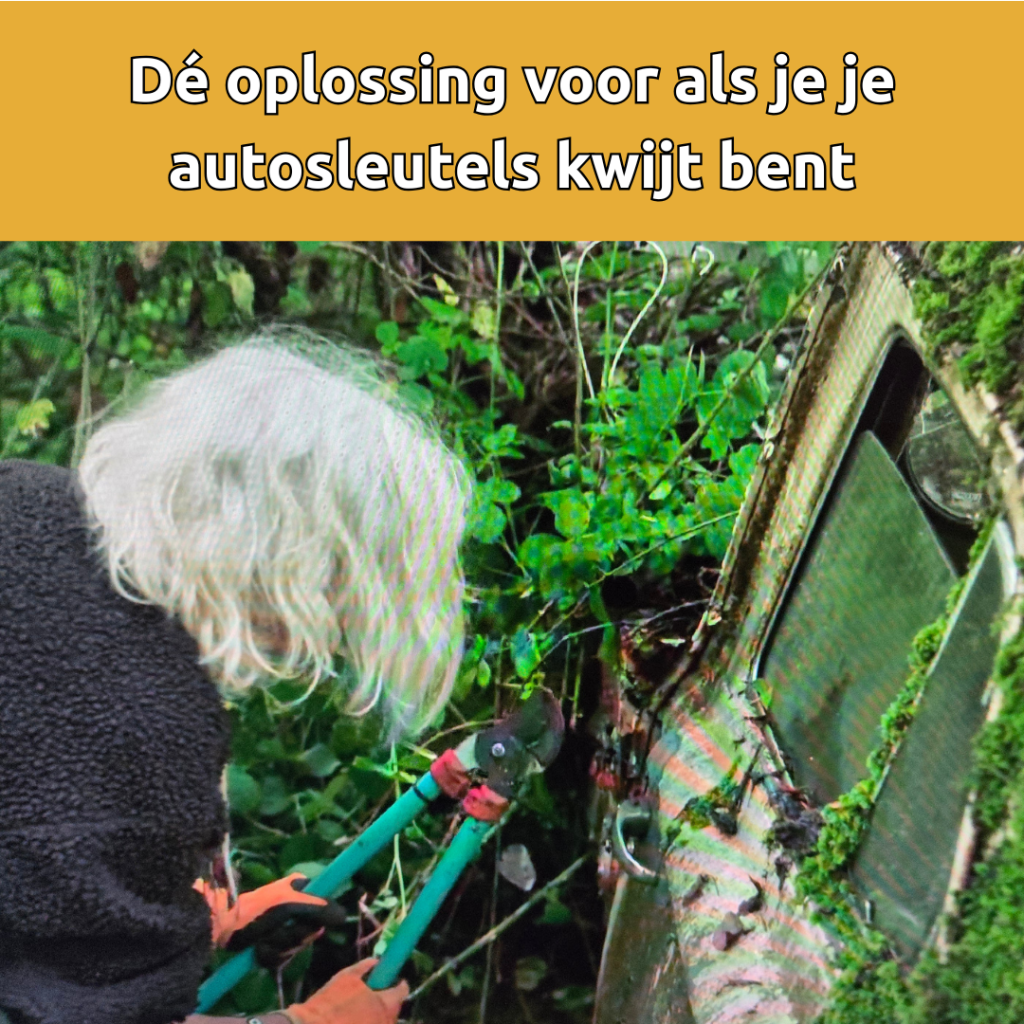 Nisha Tara breekt oude auto open