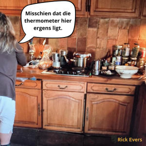 de keuken van Mireille